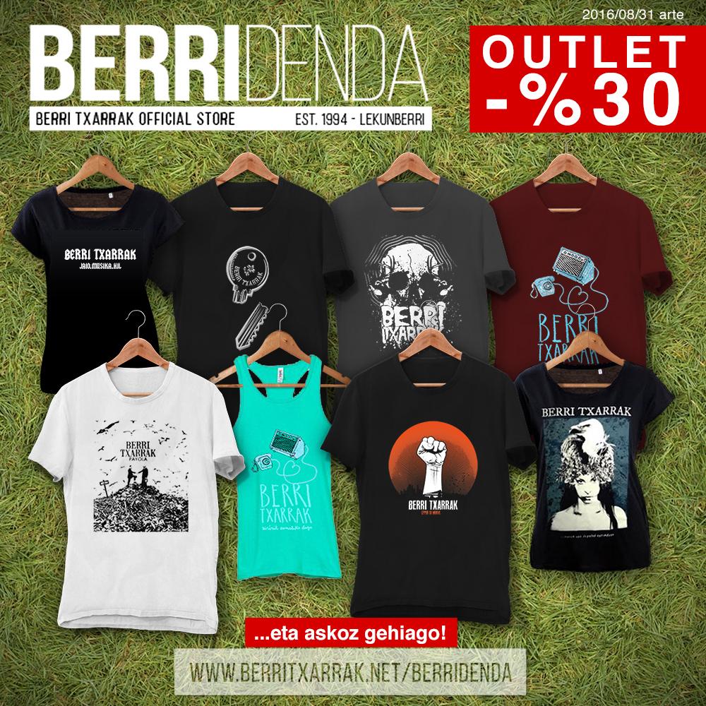 Berridenda OUTLET 30%